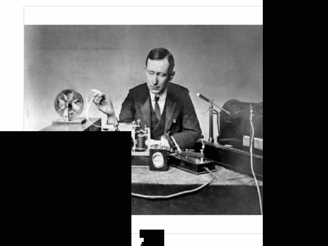 Primera tranmisión radiófonica