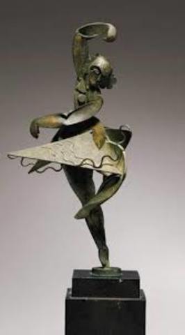 La bailarina española por Pablo Gardallo