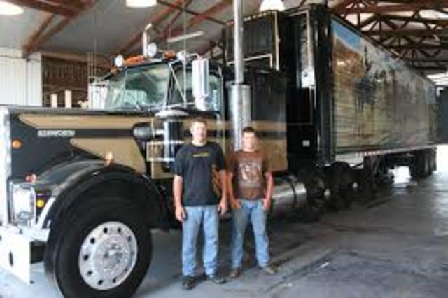 Got to Ride In A Semi