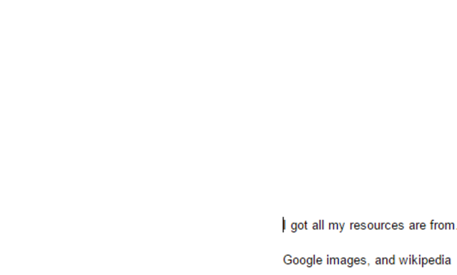 where i got my resources