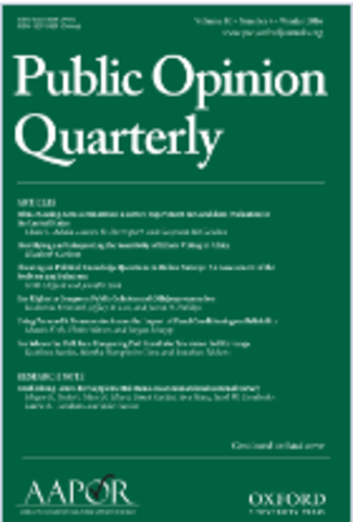 Revista Public Opinion Quarterly