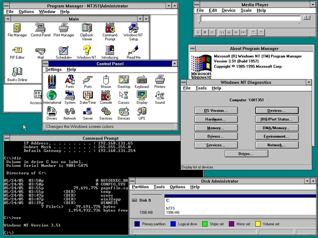 Windows NT 3.5