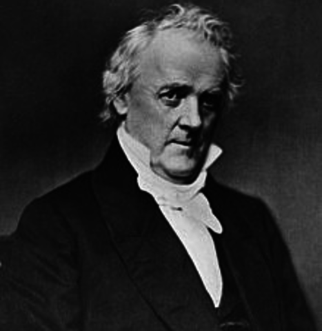 James Buchanan inaugurated