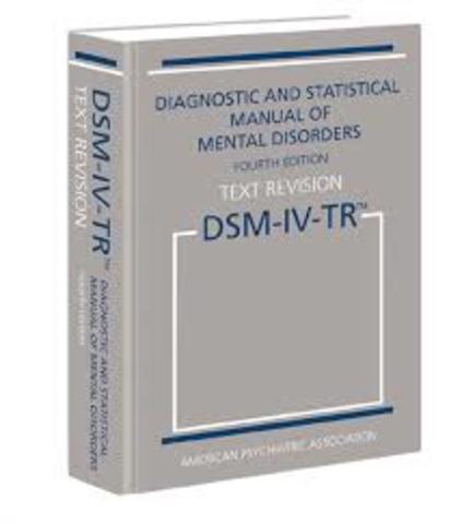 DSM IV- TR EDICIÓN REVISADA