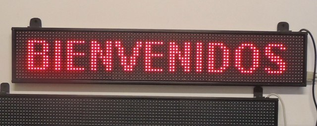 primer tablero electronico