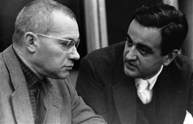 Gui Bonsiepe y Tomás Maldonado