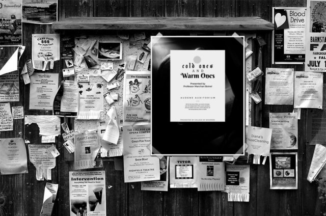 Advertising the lecture