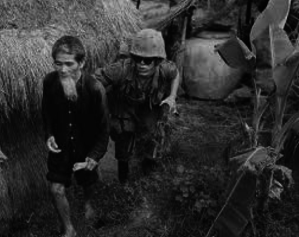 The North Vietnamese join forces with the Viet Cong for the TET offensive