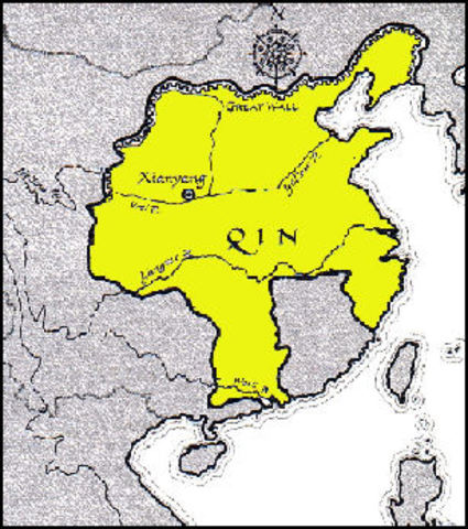 Qin Dynasty founded