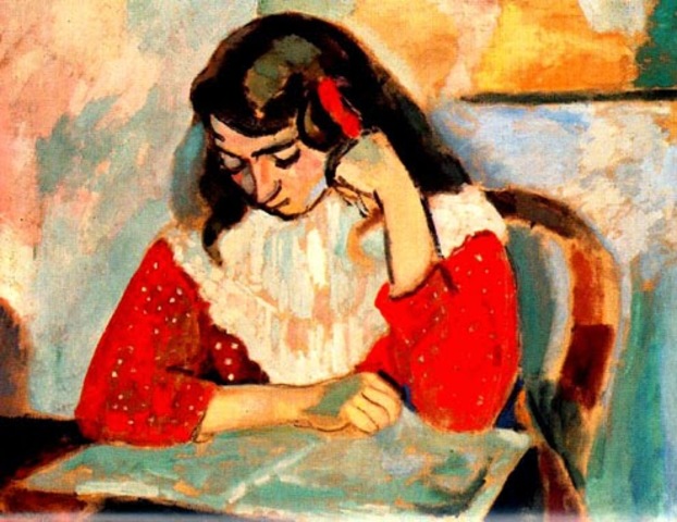 Margarita leyendo, Henri Matisse