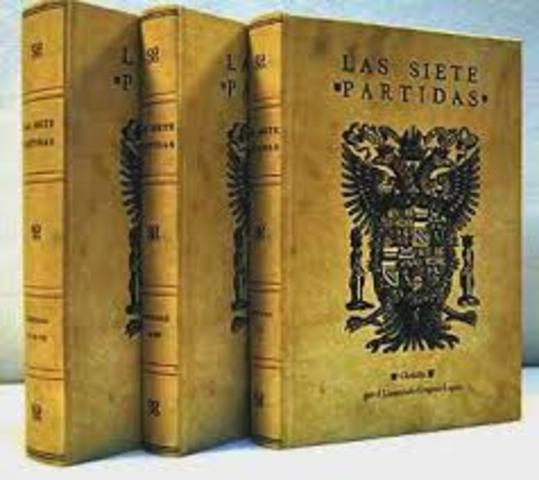 ANTIGUO ENJUICIAMIENTO ESPAÑOL- Código de las Partidas de 1265.