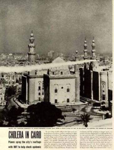 1947- Combate de colera.