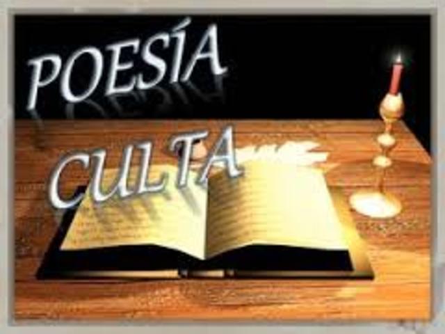 La poesía culta