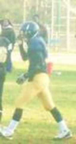 Me at my football game