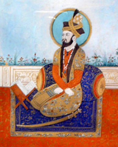 Humayun officially takes the throne