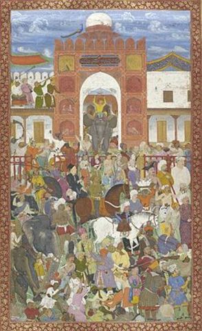 Akbar's Son revolts against Akbar.