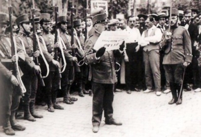 Creación de las Juntas de Defensa Militar