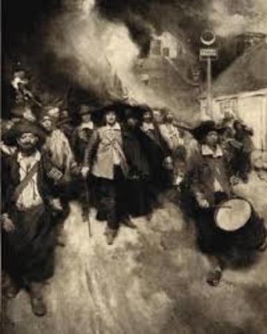 Bacon's Rebellion Ends