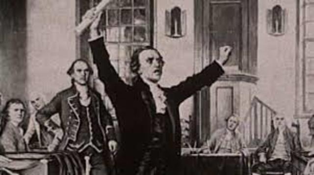 Patrick Henry's “Give Me Liberty or Give Me Death” Speech