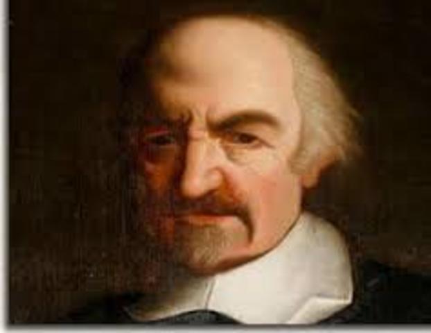 Thomas Hobbes (1588-1679), English philosopher and writer, best known for his treatise on the state – "Leviathan, or the Matter, form and power of the state Church and civil" (1651г.)