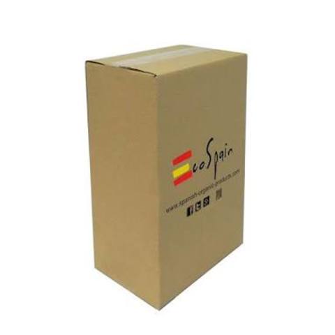 Primeras cajas con impresas y etiquetado