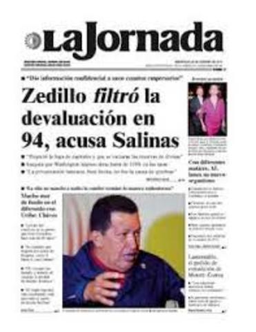 Devaluación del peso