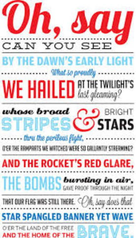 Star-Spangled Banner adopted as National Anthem