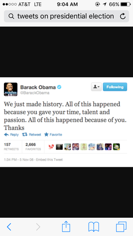 Twitter makes an impact on Presidential Election