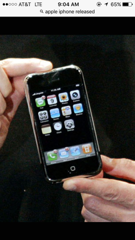 Apple releases the iPhone in the U.S.