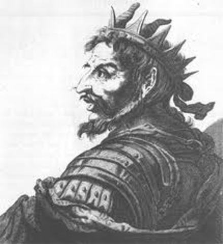 Attila the Hun invaded Italy