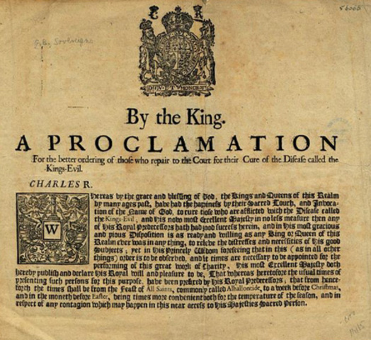 Royal Proclamation