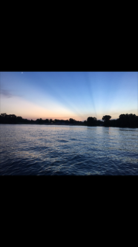 I moved to a house that has a lake in the backyard.