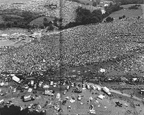Woodstock festival in white lake new york