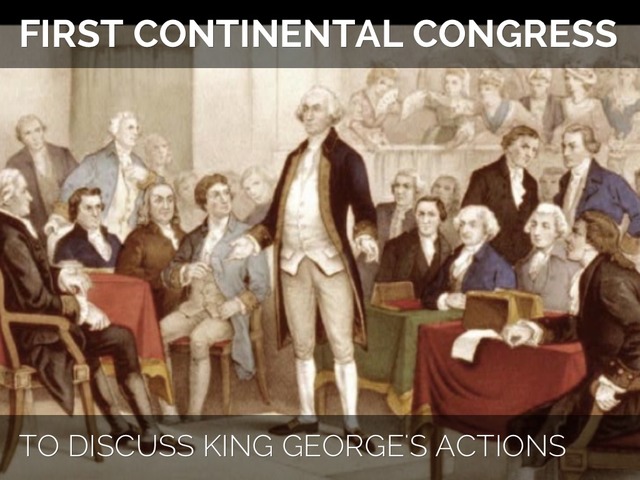First Continental Congress