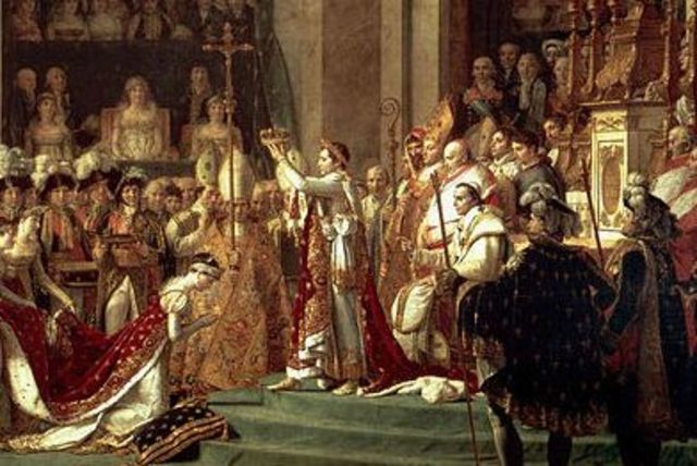 (1)Napoleon crown as Emperor