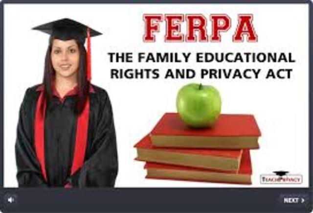 The Family Educational Rights and Privacy Act of 1973