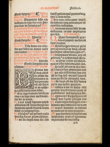 First printing press in Scotland