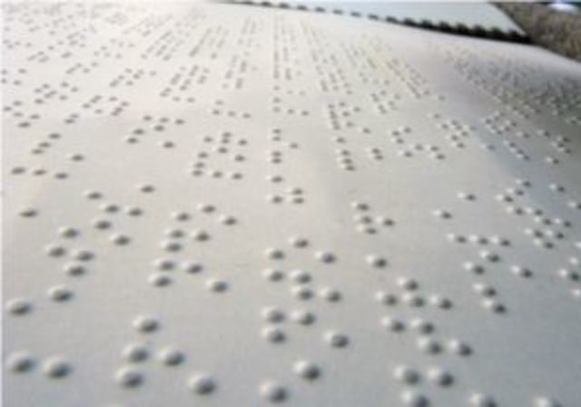 Impresiones leídas por los ciegos