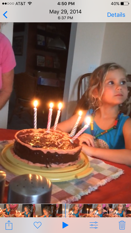 my  5th  birthday