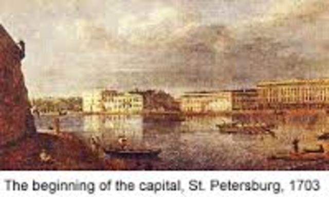 St. Petersburg is founded.