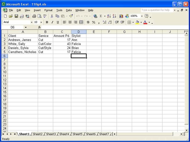 Excel 2002 (v10.0)