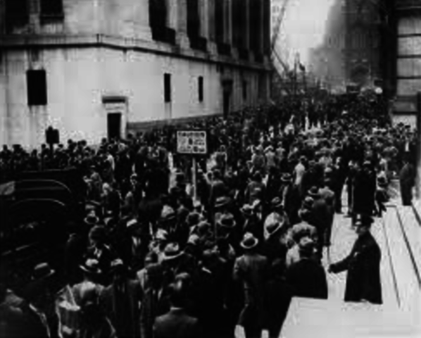 The Stock Market Crash ("Black Tuesday")