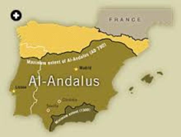 muslim enter in the iberian peninsula