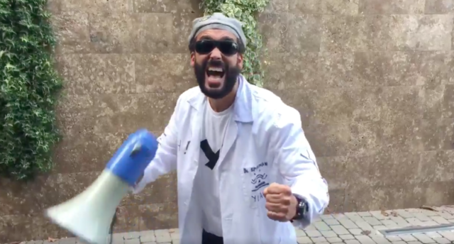 Primera puesta en escena de "SPIRIMAN"