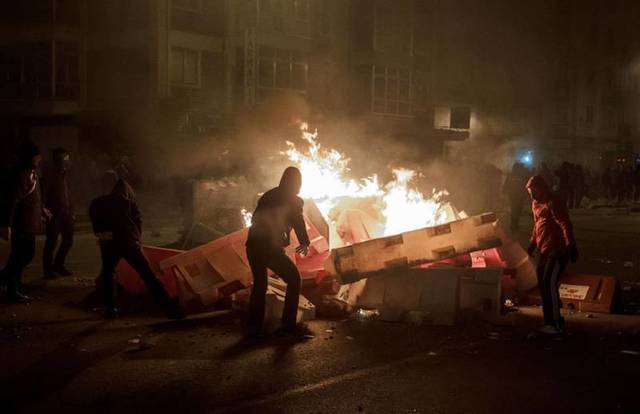 Primera Protesta Vecinal Violenta