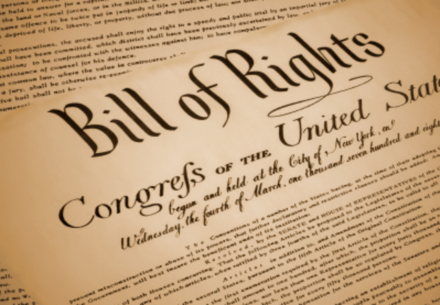 Bill of rights ratified
