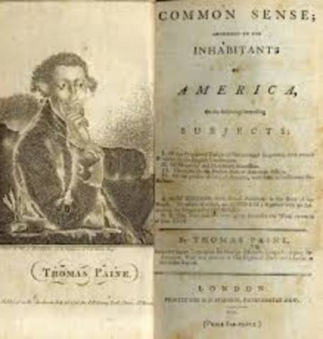 Thomas Paine Writes Common Sense