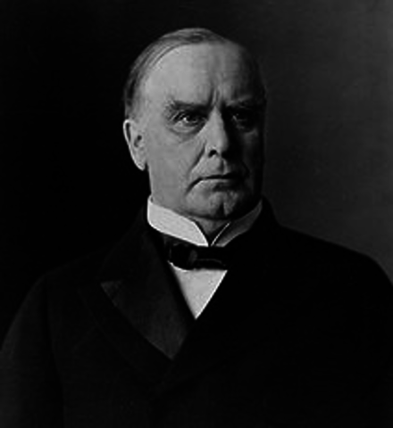 William McKinley inaugurated