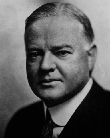 Herbert Hoover inaugurated