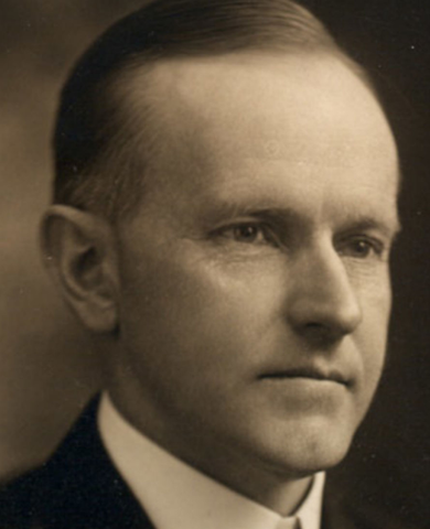 Calvin Coolidge succeeds President Harding